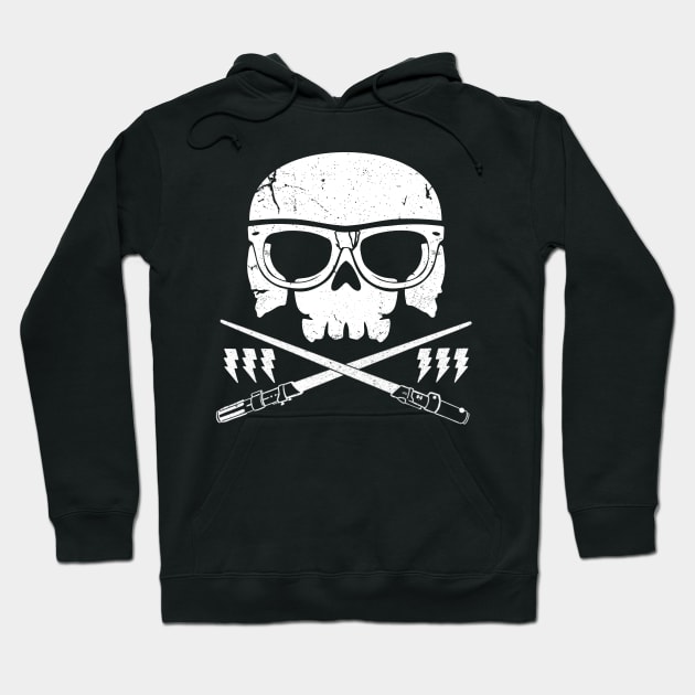 Cordova Club Skull Hoodie by WrestleWithHope